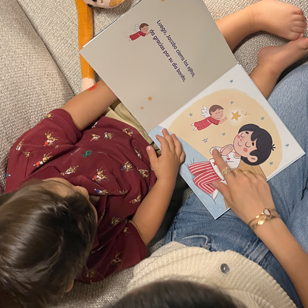 Libro de Rutina de Noche Personalizado para Niños