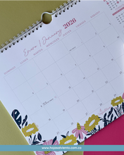 Calendario Programador Floral