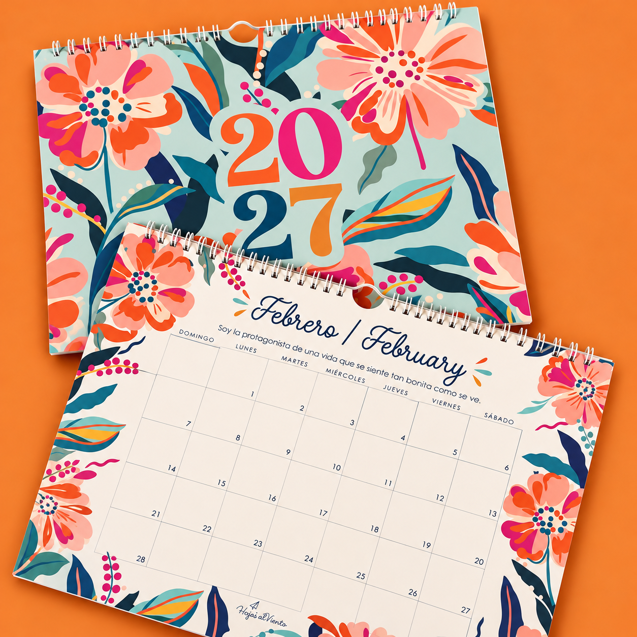 Calendario Programador Floral