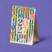 Calendario Escritorio FLORAL