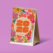 Calendario Escritorio FLORAL