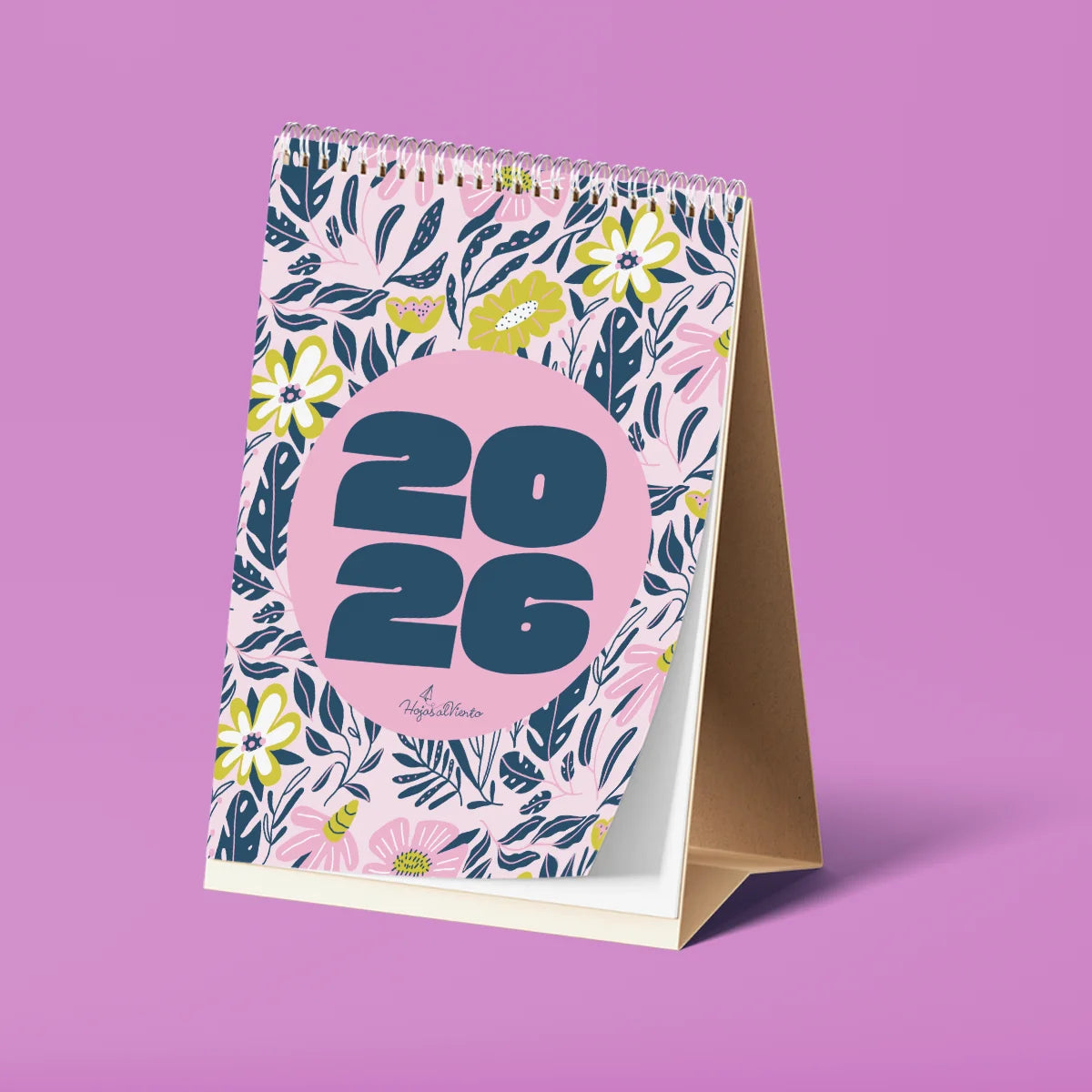 Calendario Escritorio FLORAL