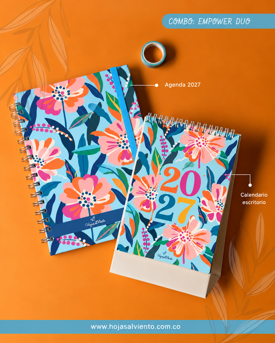 Empower Duo Agenda 2027 + Calendario de Escritorio