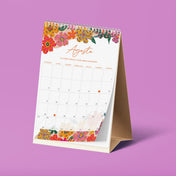 Calendario Escritorio FLORAL