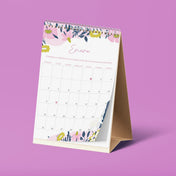 Calendario Escritorio FLORAL
