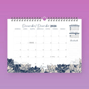 Calendario Programador Floral