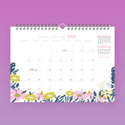 Calendario Programador Floral